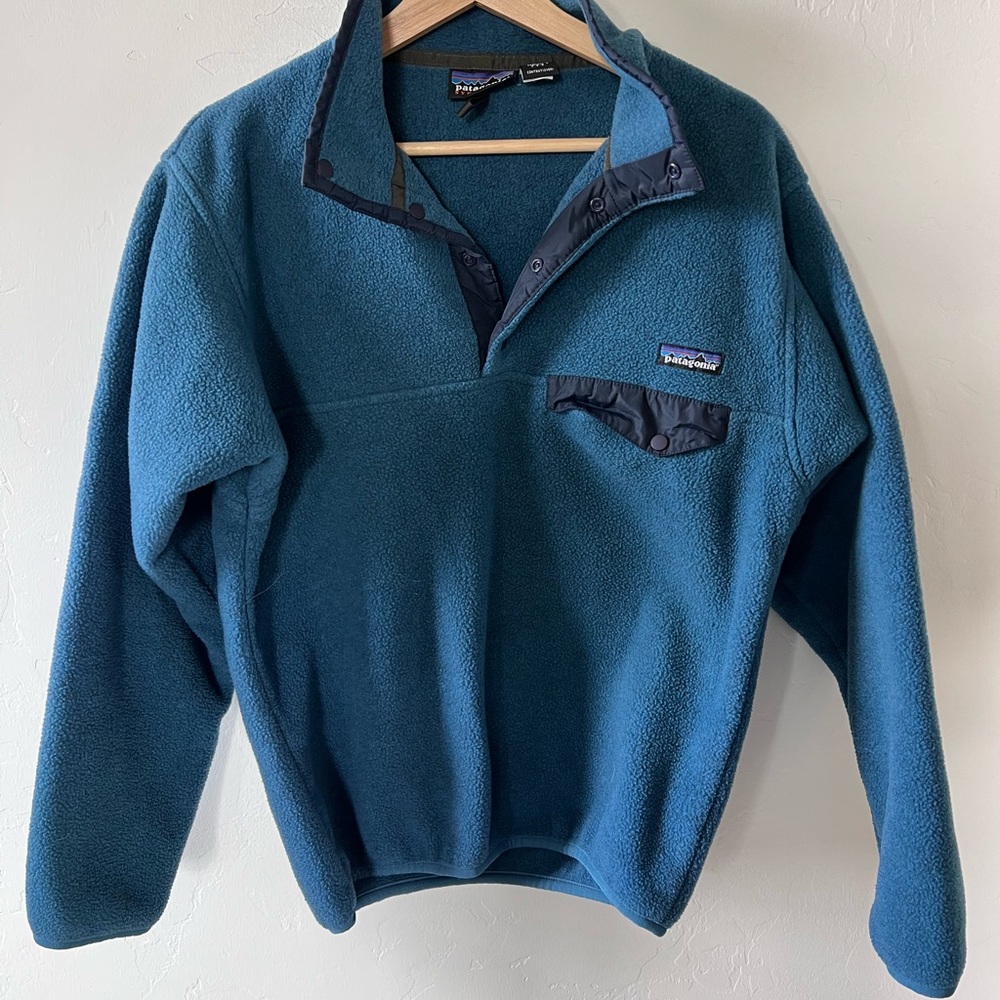 Vintage Patagonia Synchilla Snap T Pullover Y2K Made in USA - Picture 3 of 5